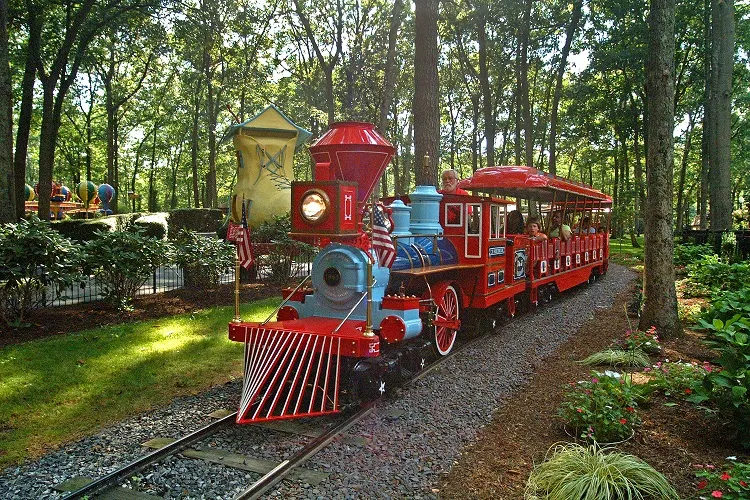 The J & J Railroad train